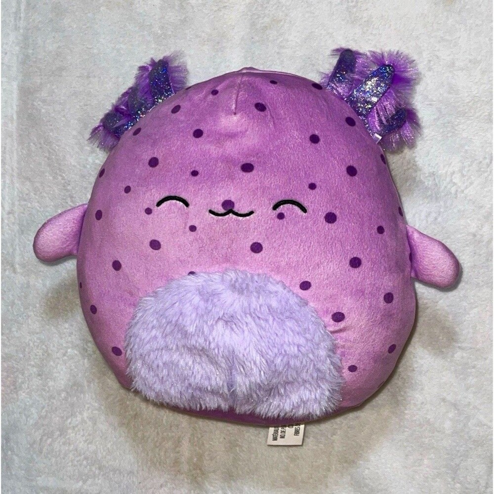 Amala the Axolotl 8inch plush toy from the Squishmallows Deep Sea Squad Kellytoy